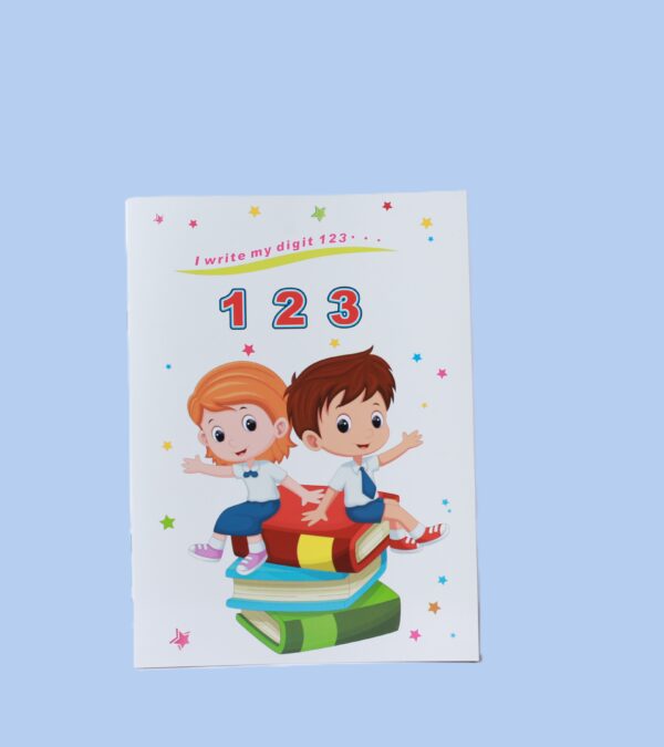 Kids Numbers Writing Practice Book