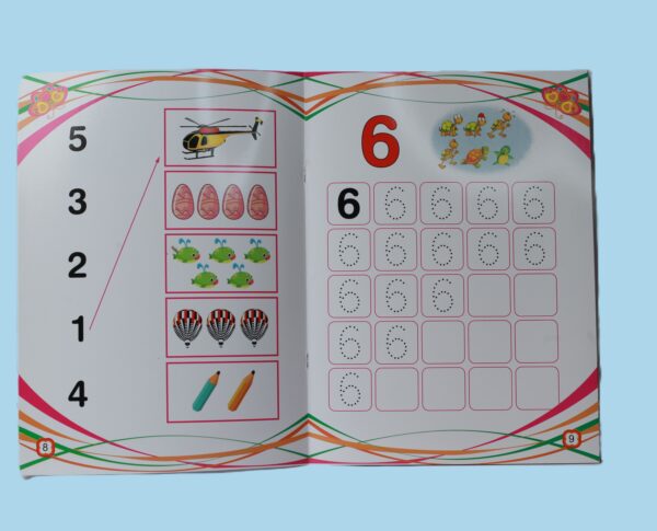 Kids Numbers Writing Practice Book - Image 3