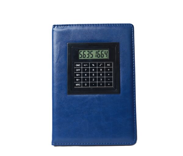 A5 Diary Notebook with Built-In Calculator - Image 2