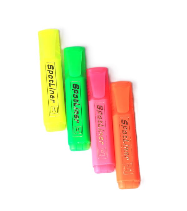 Bright Light Highlighter Pen Set